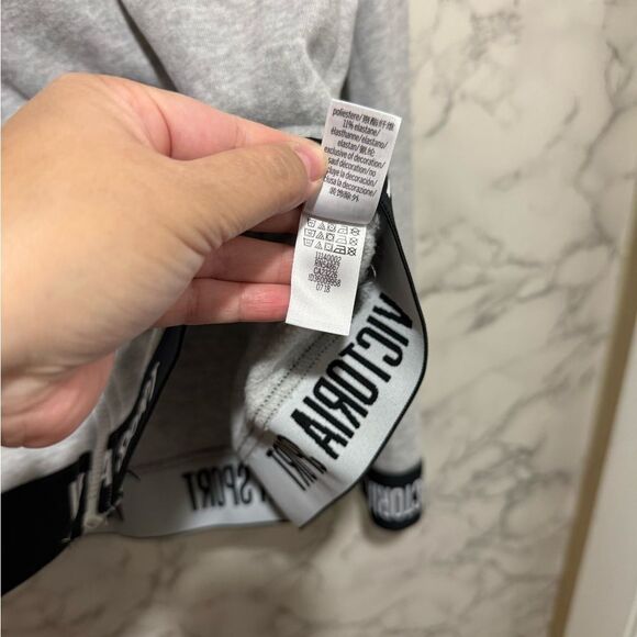 NEW Victoria Secret Sport Gray Utility Jacket for Women Size L - Picture 10 of 11